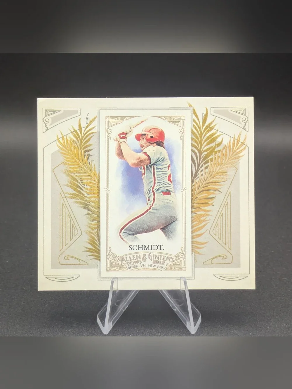 2012 Topps Allen & Ginter Box Loader Box Topper Mike Schmidt #N43-14 Phillies